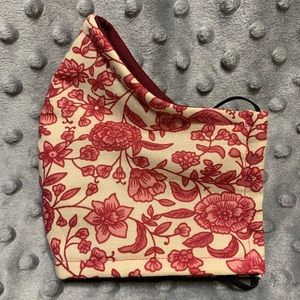 Women’s or Teen fabric face mask Floral design